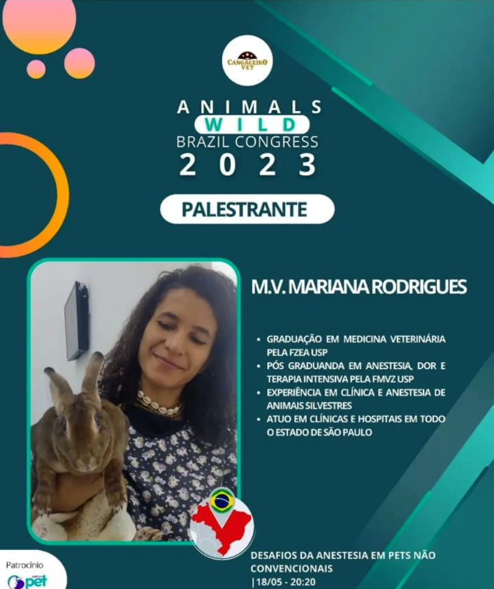 Anestesia em Pets não Convencionais - Wild Brasil Congress